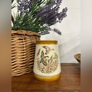 VTG West German Stein Pottery Mug By Marzi Remy MR Ducks Outdoor Scene Gift